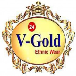 v 24 gold kurta pajama  logo icon