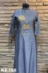 New Arrival Cotton Chanderi Kurti 