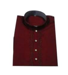 Mens Red color Kurta Pajama