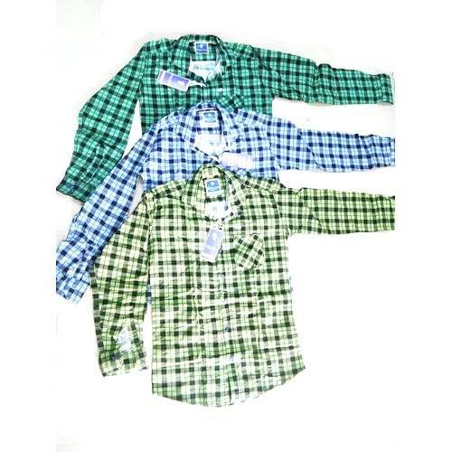 Mens Casual Checks Shirt  by Gurudev Traders