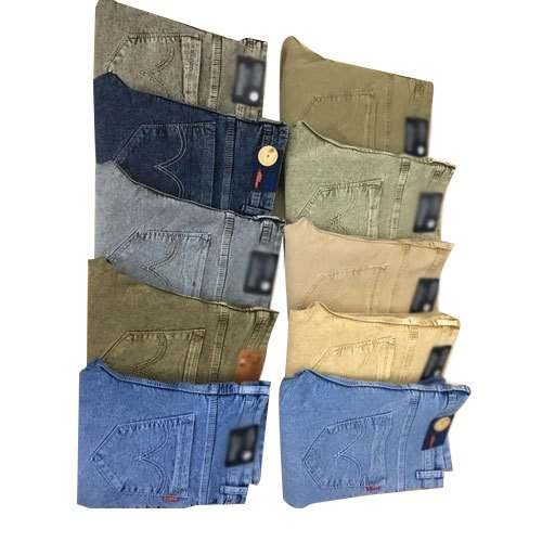 Mens Comfort Fit Denim Jeans by Gurudev Traders