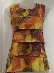 Plated Cotton western top