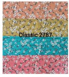 Flower Printed 150GSM Night Suit Fabric