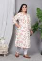 Cotton A Line Printed Kurti For Women thumb 1