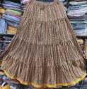 Fancy Jaipuri Printed Long Flared Skirts For Women thumb 10