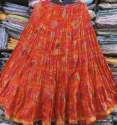 Fancy Jaipuri Printed Long Flared Skirts For Women thumb 12