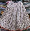 Fancy Jaipuri Printed Long Flared Skirts For Women thumb 6