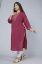 New Collection Gota Work Cotton Kurti For Women thumb 2