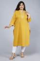 New Collection Gota Work Cotton Kurti For Women thumb 4