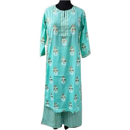 Girls Printed Palazzo Suit set by Baani Apparels