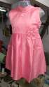 stylish-plain-satin-kids-frock