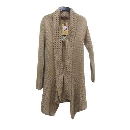 Ladies Woolen Full Sleeve Shrug by J Son Doaba Hosy