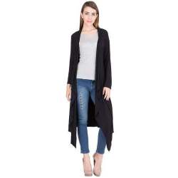 Long Plain Shrug For Girls 