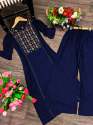 Beautiful Rayon Kurti with palazzo pant Set thumb 3
