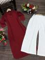 Beautiful Rayon Kurti with palazzo pant Set thumb 6
