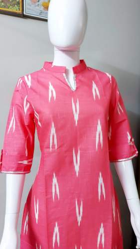 Ikat print Kurti