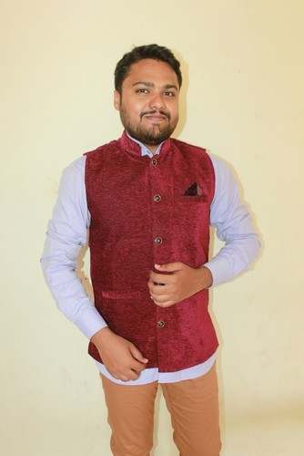 Mens Designer Waist Coat by Hire Fashion