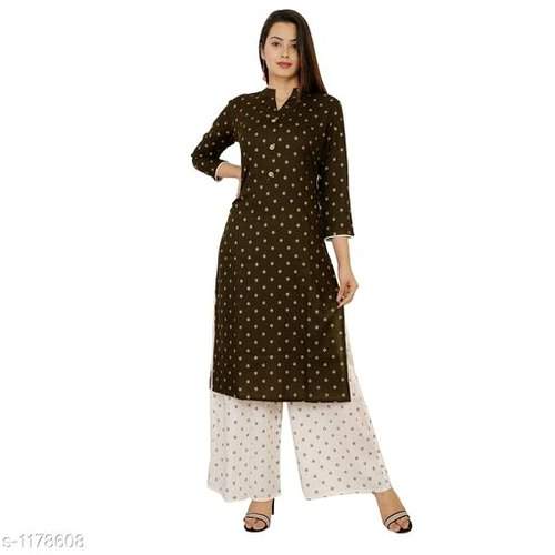 Fancy Ladies Kurti Palazo Pant  by BHUVANA FASHIONS