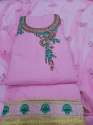 Embroidery work Dupatta With Unstitch Suit thumb 2