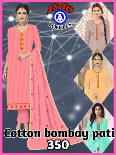 Fancy Party wear Embroidered Suit by attri textiles