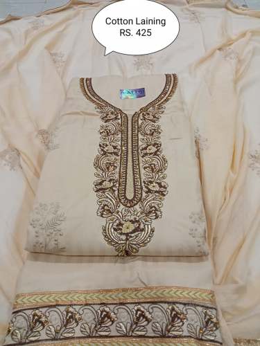 Heavy Embroidery Work Unstitch  Salwar Kameez