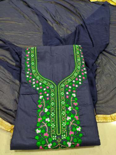 PC Cotton Unstitched Dress Material