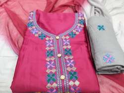 Women Unstitched Suit Material