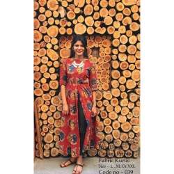 Stylish Front Slit Indo Western kurti 