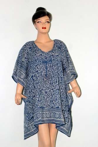 Unique Block Printed Jaipuri Kaftan  by Meera Handicraft