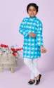 Kids Boys Blue color Kurta Pyjama