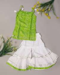 Kids Girls Casual Wear Kurti Sharara set 