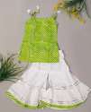 Kids Girls Casual Wear Kurti Sharara set  thumb 2