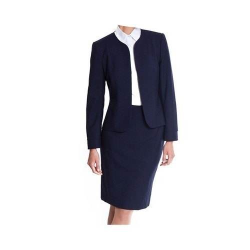 Poly Cotton Ladies Skirt Top Corporate Uniform  by Pasad Garments Private Limited