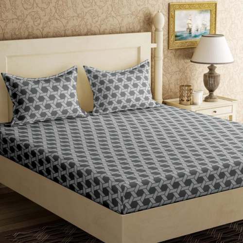 COTTON DOUBLE BED BEDSHEET 