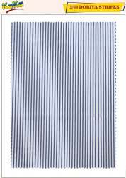 2/60 Doriya STRIPES Uniform shirting fabrics 