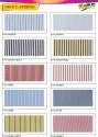 2/60 P C STRIPES shirting Uniform fabrics 