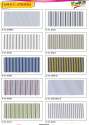 2/60 P C STRIPES shirting Uniform fabrics  thumb 3