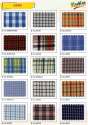 AudI Small checks shirting uniform fabric  thumb 1