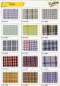 AudI Small checks shirting uniform fabric  thumb 3