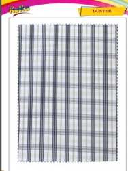 Fancy checks Duster uniform shirting fabric 