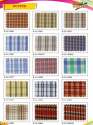 Fancy Duster checks shirting uniform fabric 