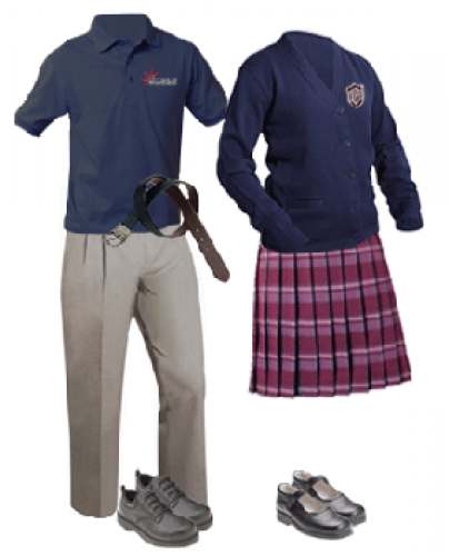 School Uniform Set by I-con Uniforms