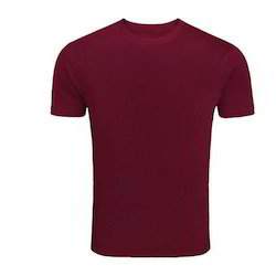 Mens Round Neck Plain T shirt 