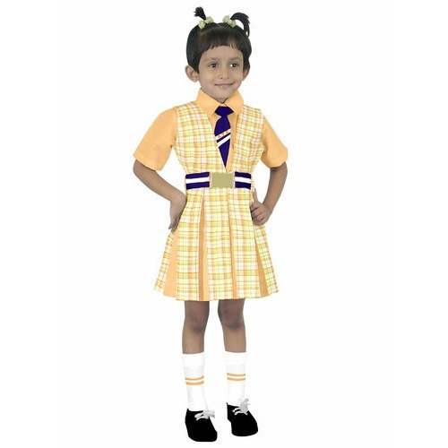 Girl Kids School Frock Uniform  by Amber Readymade