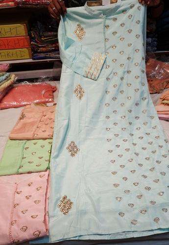 Designer Muslin Kurti Set by Iara Creation