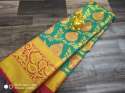 Bridal Wear Pure Kanchipuram silk saree thumb 2