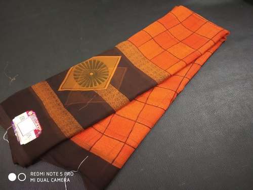 Stylish Poonam Crepe Saree 