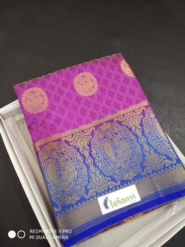 Wedding wear Tussar silk saree