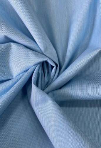 2/80s Sea Green Color Shirting Fabric 