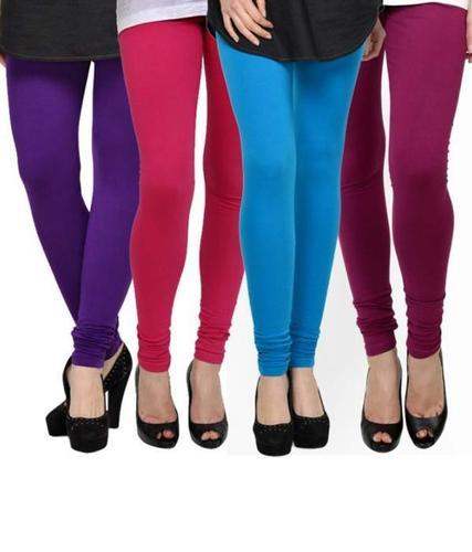 Ladies Cotton Plain leggings 